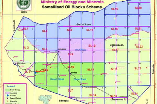 Somaliland Oil Blocks Scheme